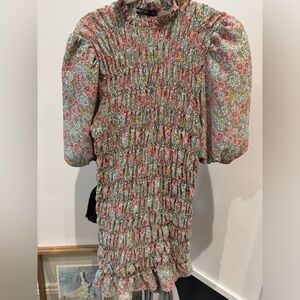 Nasty gal mini floral dress